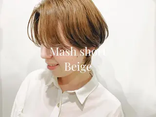 ショート カラー ハイトーンカラー RYUのヘアスタイル