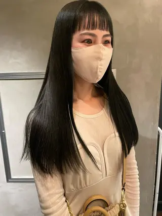 ロング カラー classic 新横浜所属・大人girly🛋️ 🤍yukakoのヘアスタイル