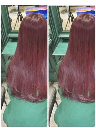 ロング 🌟透明感カラー 🌟松岡勇輝のヘアスタイル