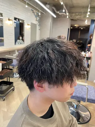 ショート パーマ メンズ GOAT hair SHOKOのヘアスタイル