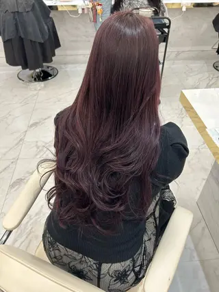 ロング カラー こはな🎀梅田🎀 髪質改善カラー💝のヘアスタイル
