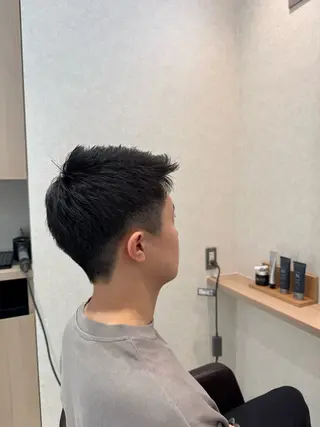 ショート メンズヘア特化 廣田和也のヘアスタイル