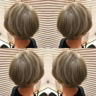 ショート カラー メンズ 大久保 隆蔵のヘアスタイル