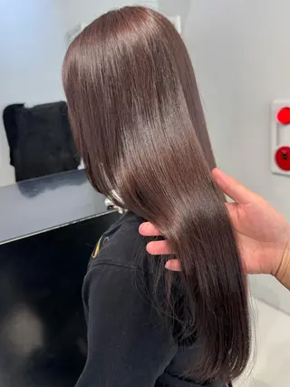 ロング カラー 原宿 ツヤカラー🫧 ちり🍎のヘアスタイル