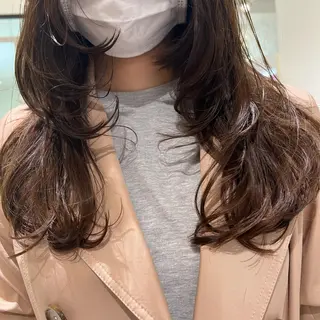 ロング 【暖色カラー特化】 中山由梨のヘアスタイル