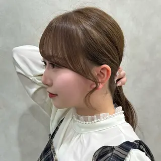 ロング SALOWIN原宿AROA店所属・顔まわり神カット✂︎ 齋藤雄大【表参道】のヘアスタイル
