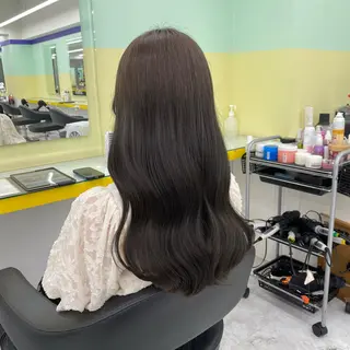 セミロング カラー パーマ ヘアアレンジ メンズ キッズ ネイル マツエク・マツパ アイブロウ Lumo所属・💖横浜ブリーチなし 💖MIHOのヘアスタイル