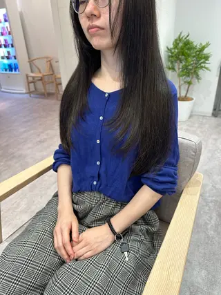ロング ✨石田 直央/透明感 カラー【店長】✨のヘアスタイル