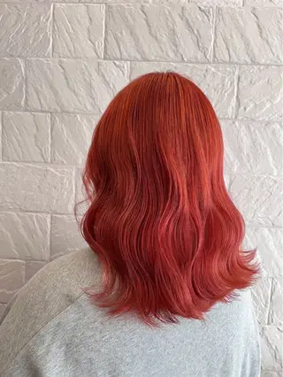 セミロング カラー IVERA二刀流⚔️ 横野圭⚔️のヘアスタイル