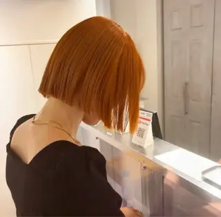 ショート カラー トミオカ ノアのヘアスタイル