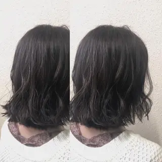 ショート カラー feery所属・中司 莉菜のヘアスタイル