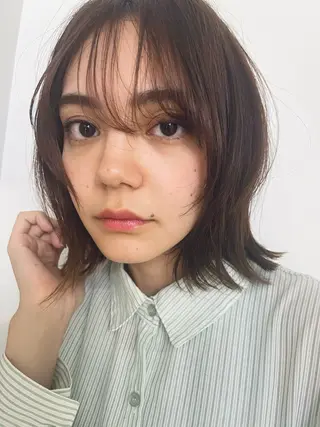 ミディアム 人気沸騰中✨ヘア メイク✨フジモリのヘアスタイル