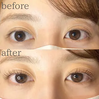 マツエク・マツパ 郡山駅前美容室 Hair Life Hana&Co (ヘアーライフハナコ)所属・MᗩïＫᗩ 郡山駅ua/マツパのマツエク・マツパデザイン