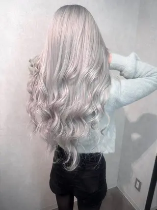 ロング カラー 永田 雄真のヘアスタイル