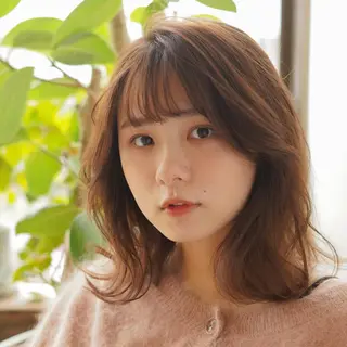 ミディアム 骨格診断🍒似合わせ ヘア🍒宮澤瑞穂のヘアスタイル