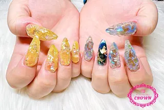 ネイル CROWN プライベートサロンのネイルデザイン
