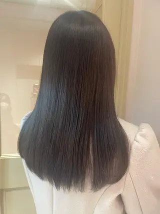 セミロング マホ/日吉/髪質改善 /レイヤー/ガーリーのヘアスタイル