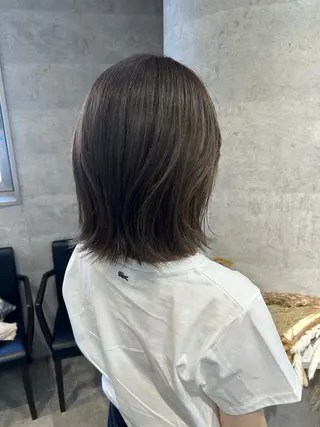 ミディアム カラー 外国人風ヘア/ 髪質改善/ayacaのヘアスタイル