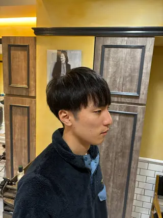 ショート Groomers Tokyo所属・大山慧也/メンズ/ フェード/バーバーのヘアスタイル