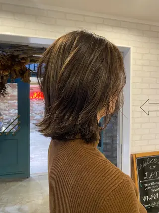 ミディアム すずき なぎさ☀️のヘアスタイル