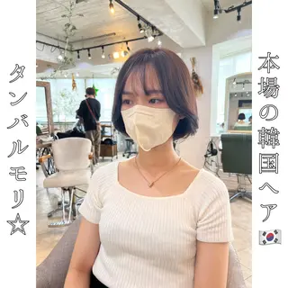 ショート 本場の韓国ヘア 🇰🇷チ・ヨンジュのヘアスタイル