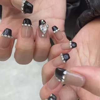 ネイル kana/モード ・グランジ໒꒱のネイルデザイン