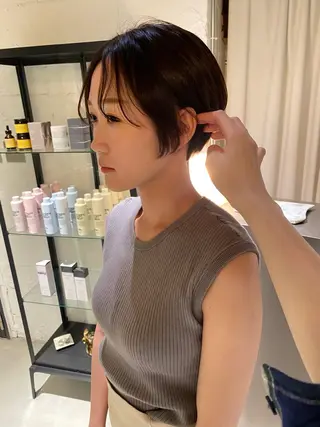 ショート park所属・聖 来のヘアスタイル