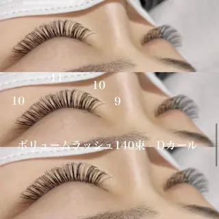 マツエク・マツパ Lassy aoiのマツエク・マツパデザイン