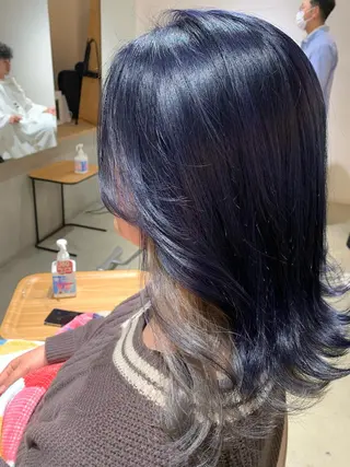 カラー 🍃marina🍃 韓国ヘア/Aujuaのヘアスタイル