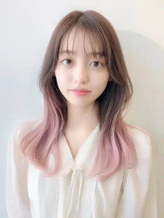 セミロング カラー TV出演&受賞歴有☆ 宮本輝正のヘアスタイル
