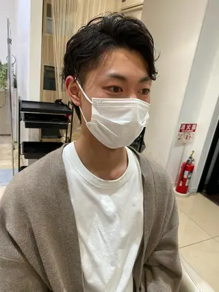 メンズ 🩵波巻き/ツイスパ HARU💎のヘアスタイル