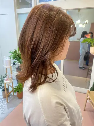 ミディアム akim kaminoke所属・矢場町 🌟yopiのヘアスタイル