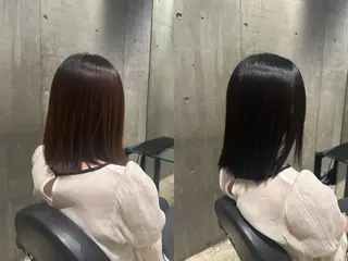 ショート 縮毛矯正⚡️ りおんのヘアスタイル