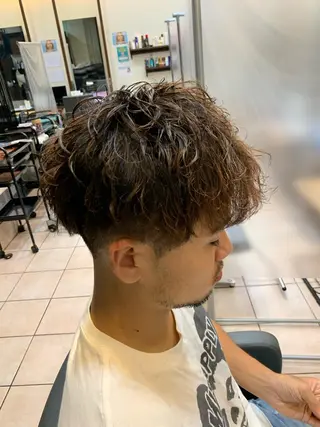 パーマ メンズ ❣️モードケイズ塚口 和田一将のヘアスタイル