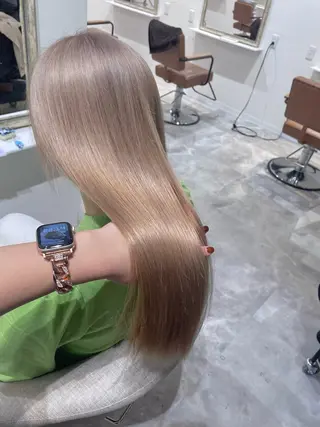 ロング カラー 似合わせカラー 梅田 ayanaのヘアスタイル