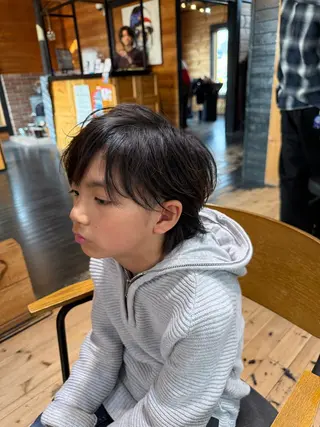 メンズ キッズ 古賀 雄大のヘアスタイル