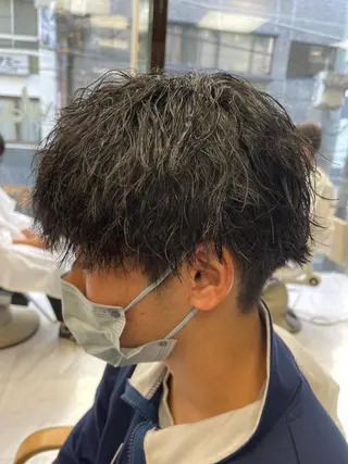 ショート パーマ メンズ ✨メンズ支持率no1 野上✨のヘアスタイル