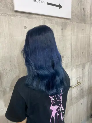 セミロング カラー SHURI❤️🔥 中/韓mix ♡のヘアスタイル