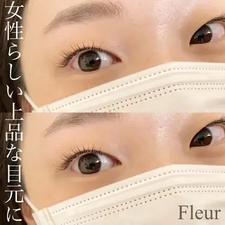 マツエク・マツパ Fleur フルールのマツエク・マツパデザイン