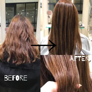ロング ヤマモト ミナミのヘアスタイル