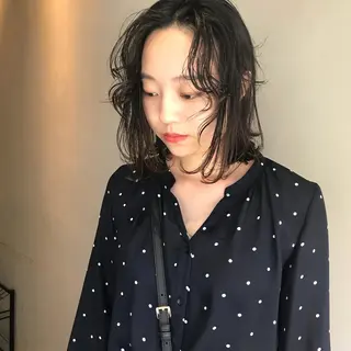 ミディアム カラー share salon JAM 吉祥寺所属・レイヤー/ブリーチ HIKARU ♡のヘアスタイル