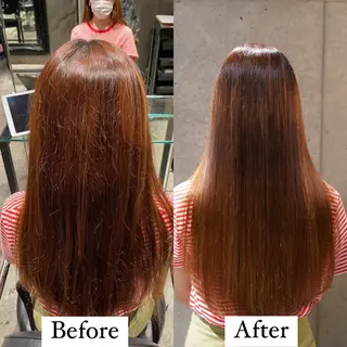 ミディアム Ainoa nouer所属・✨髪質改善/代々木 新宿/縮毛矯正✨のヘアスタイル