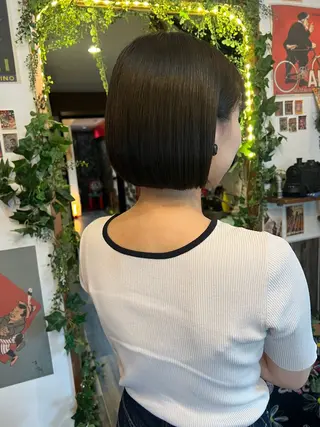 ショート カラー カラーパティシエ facce🌼ikoのヘアスタイル