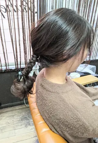 ヘアアレンジ ミディアム Ruheplatz所属・HIKARI＠ Ruheplatzのヘアスタイル