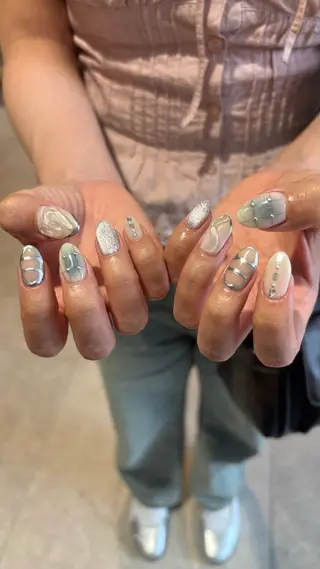 ネイル ネイルサロンマーノ所属・mano Hanaのネイルデザイン
