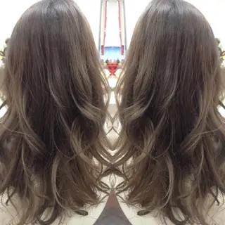 ロング カラー 加藤 直樹のヘアスタイル