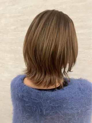 カラー 甲斐麻椰/ N°大分のヘアスタイル