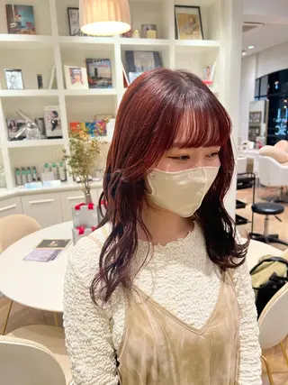 セミロング 似合わせ/レイヤー 💟SAEのヘアスタイル