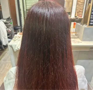 ロング カラー bianco produce by L’Aube所属・. CHIEのヘアスタイル