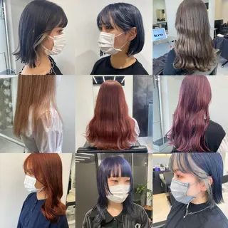 カラー KURUMI /NINE麻布十番のヘアスタイル